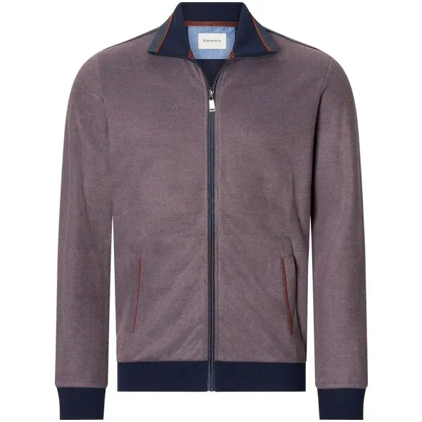 Sweatjacke GIOBELLO dunkelrot