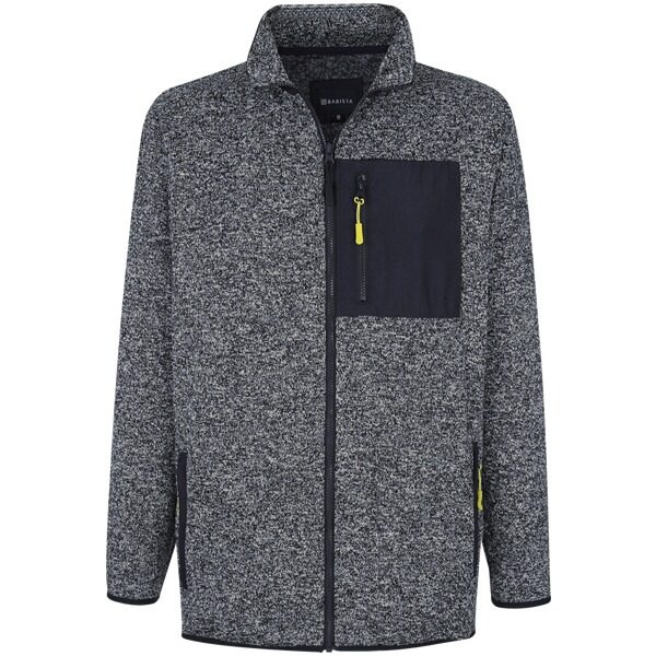 Strickfleecejacke FIORELONI grau