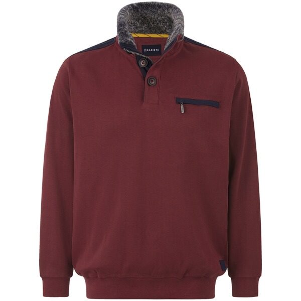 Sweatshirt RIZALTIO dunkelrot