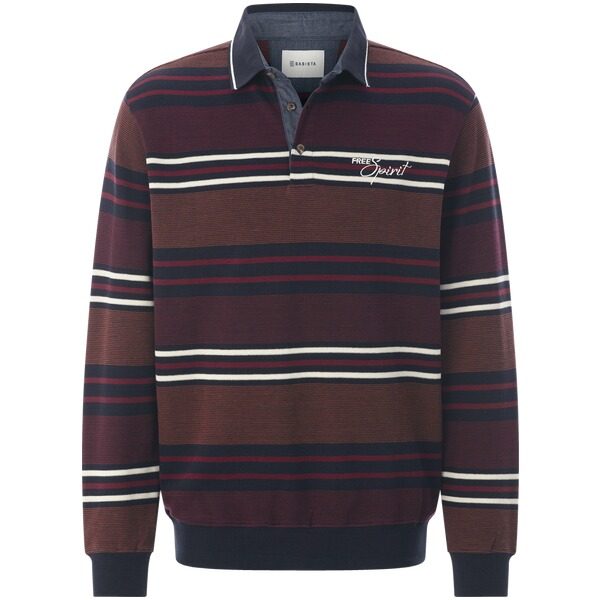 Sweatshirt TARON dunkelrot