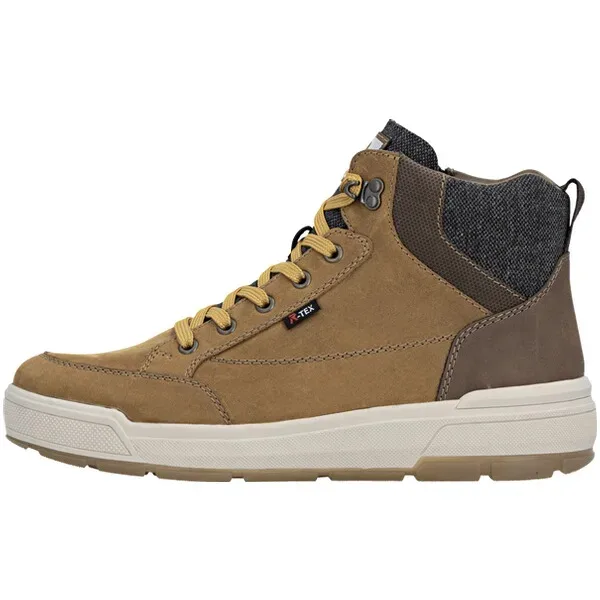 Schnürstiefel RIEKER hellbraun