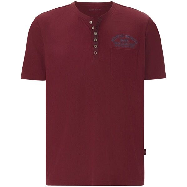 T-Shirt NICOSTILO dunkelrot