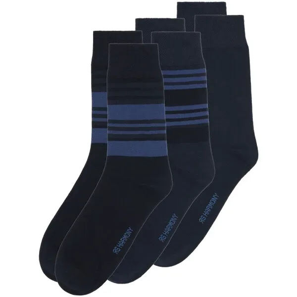 3er Pack Socken LUGONI dunkelblau