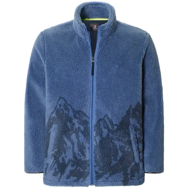 Strickfleecejacke LOKERT blau