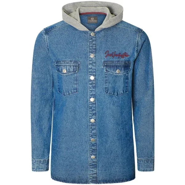 Jeanshemd OLAFUR hellblau