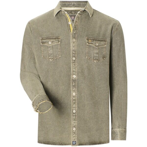 Jeanshemd OLAVIK oliv