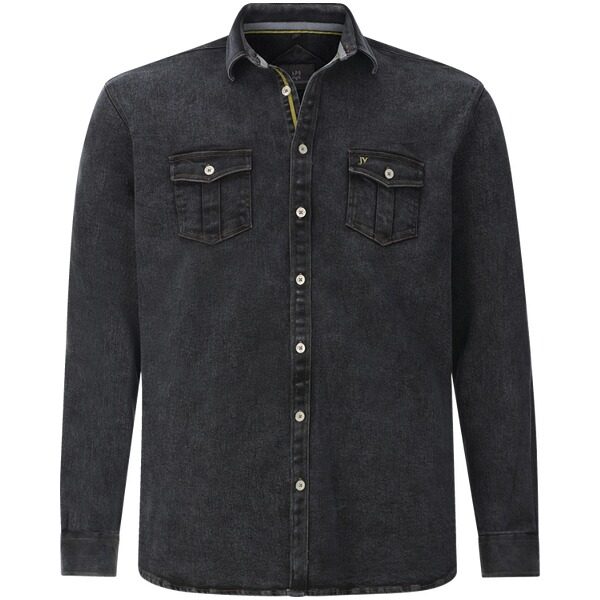 Jeanshemd OLAVIK schwarz