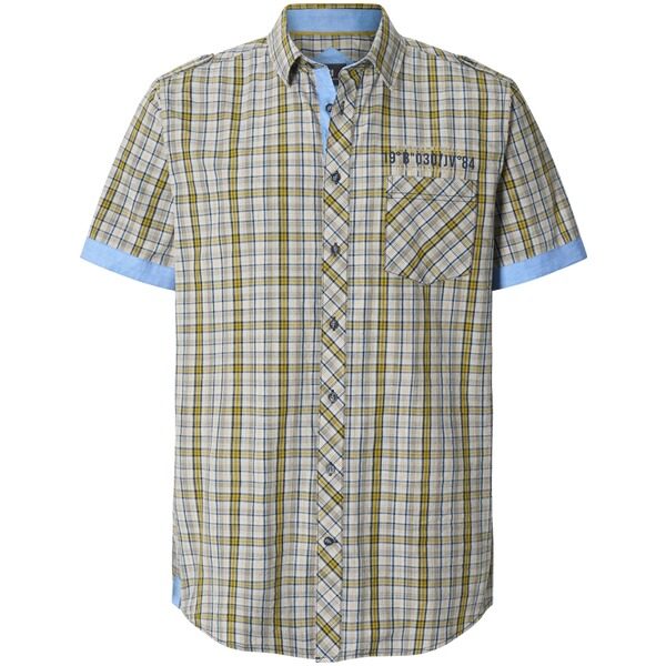 Kurzarmhemd MAINER beige