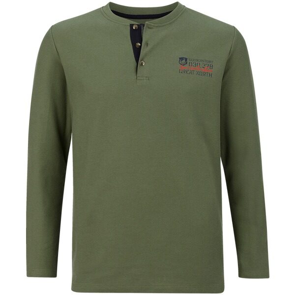Langarmshirt IVOR oliv