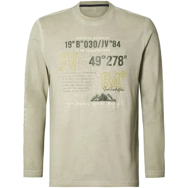 Langarmshirt JASIR oliv