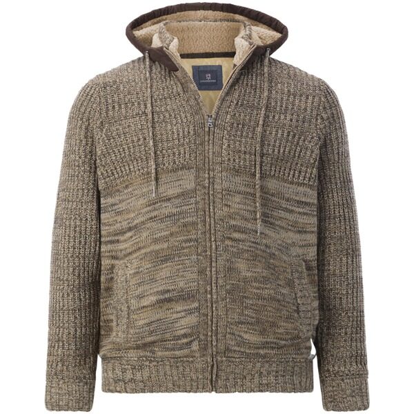 Outdoor Strickjacke INGLAND braun