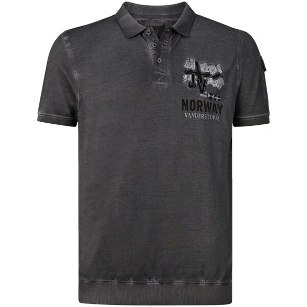 Poloshirt ALSING dunkelgrau