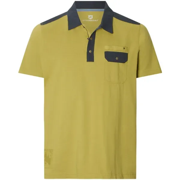 Poloshirt FANJEL dunkelgelb
