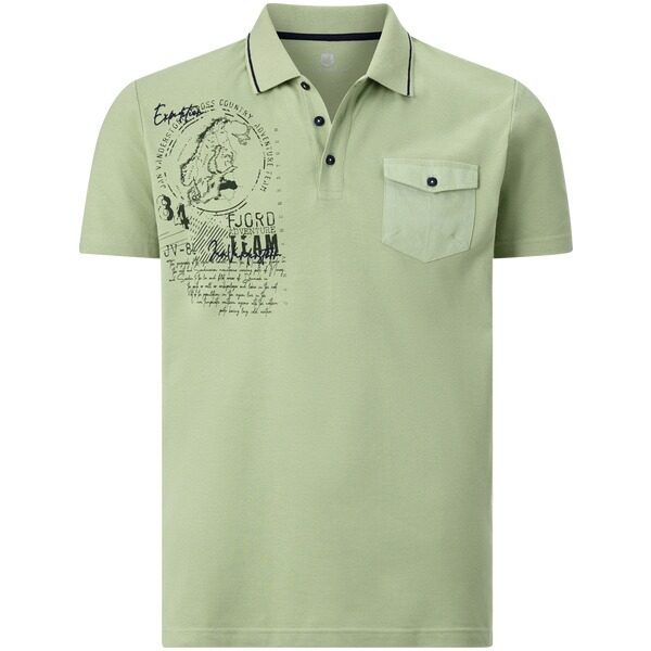 Poloshirt FJODOR hellgrün