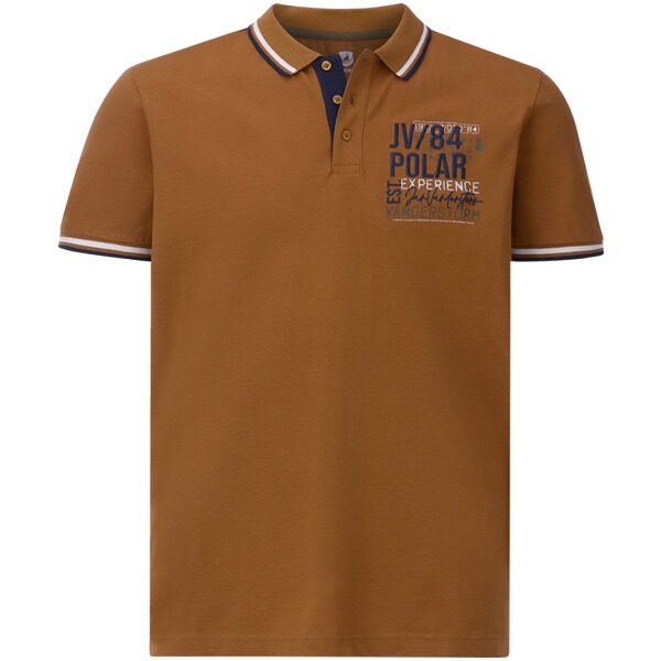 Poloshirt FRETU dunkelorange