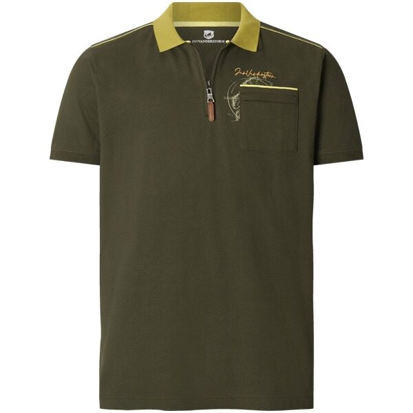 Poloshirt GISMUND oliv