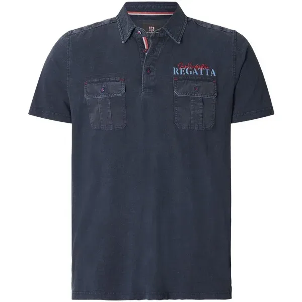 Poloshirt HRANE dunkelblau