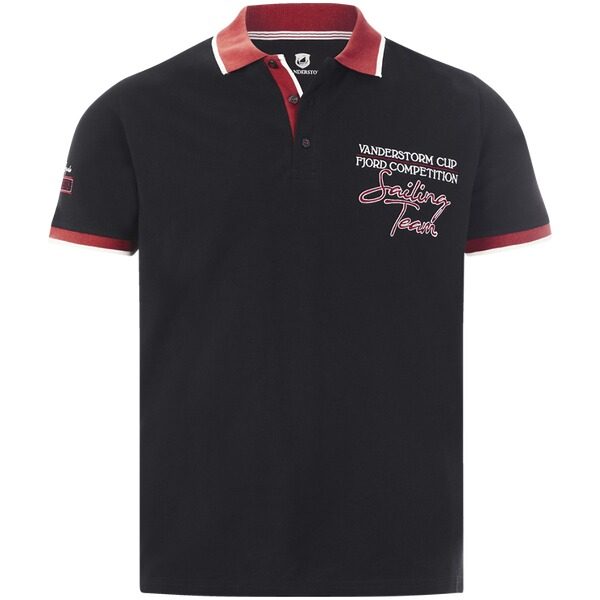 Poloshirt IWAR schwarz