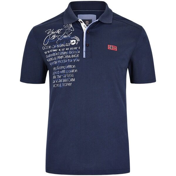 Poloshirt JANO dunkelblau