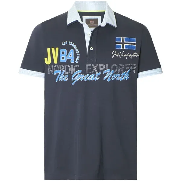 Poloshirt NANBOR dunkelblau