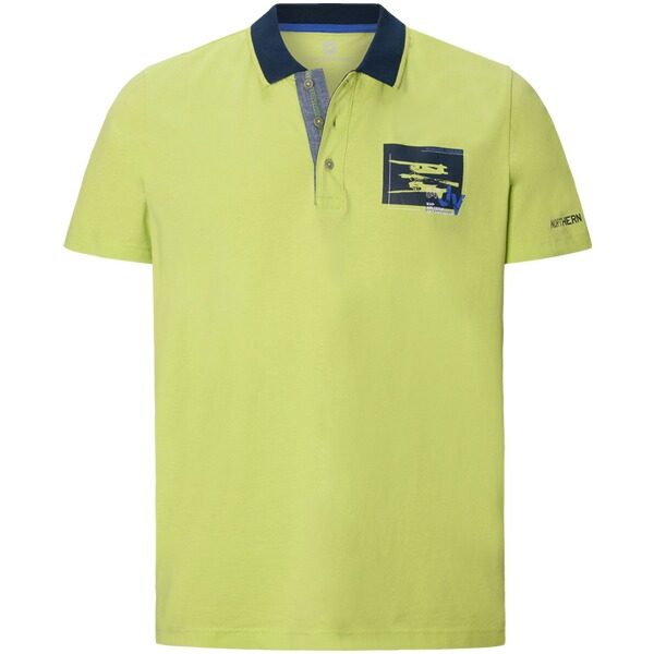 Poloshirt OLATUR hellgrün