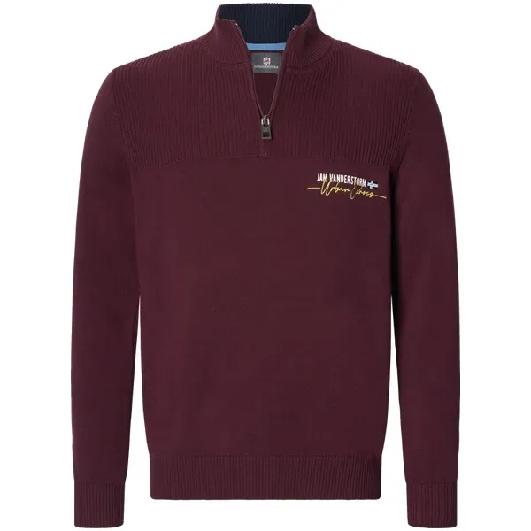 Pullover TROLS dunkelrot