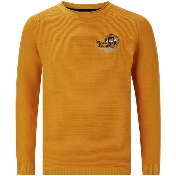 Pullover TRYGVE dunkelgelb