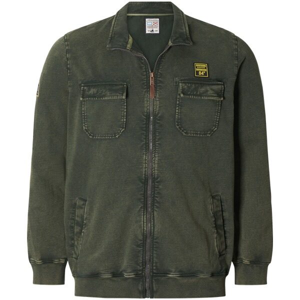 Sweatjacke BLANKUR oliv