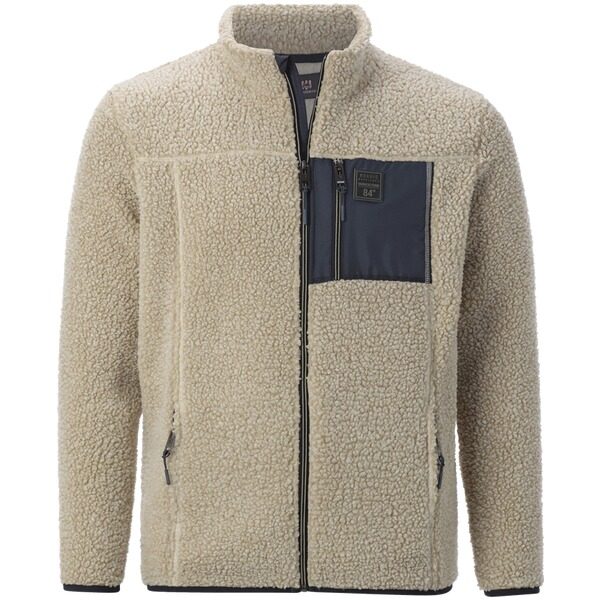 Sweatjacke HELSKOG beige