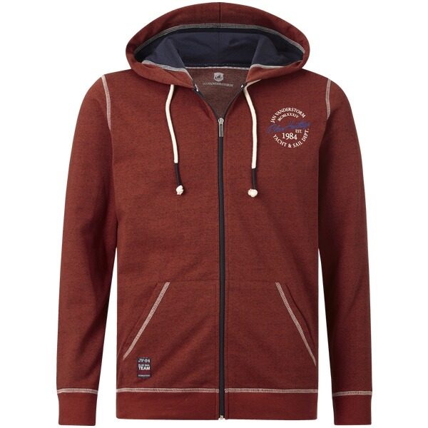 Sweatjacke JOKORA rot