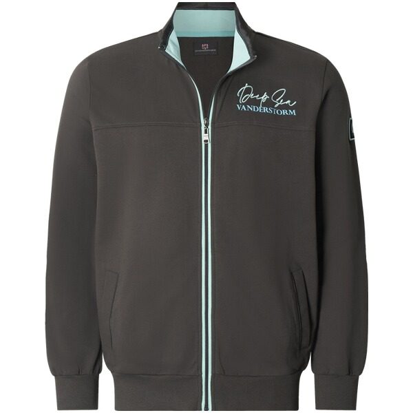 Sweatjacke JAVALD dunkelgrau