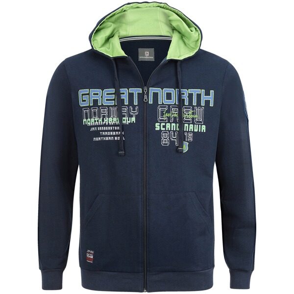 Sweatjacke STORR dunkelblau