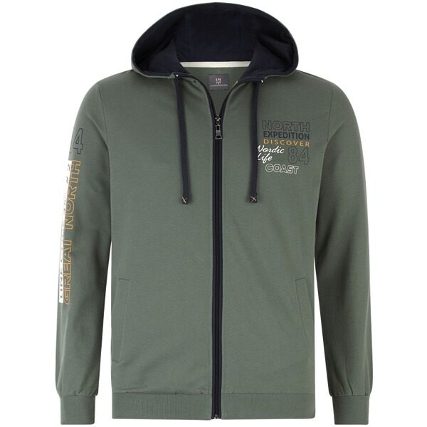 Sweatjacke RODERICH oliv