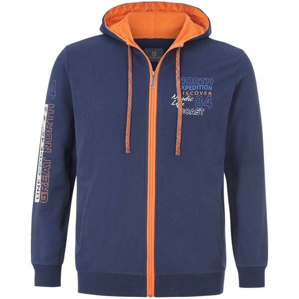 Sweatjacke RODERICH dunkelblau