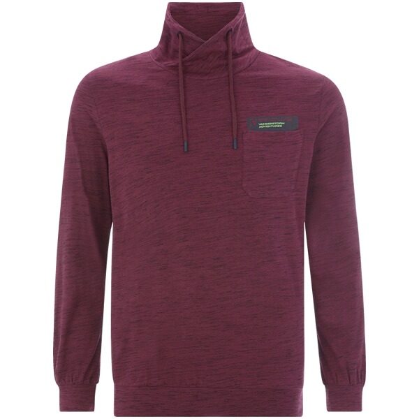 Sweatshirt KERVIK dunkelrot