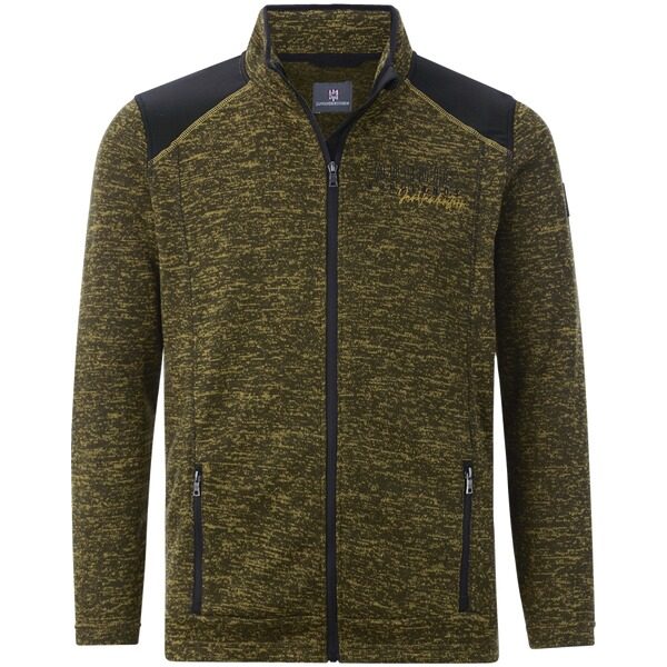 Strickfleecejacke HALVIK oliv
