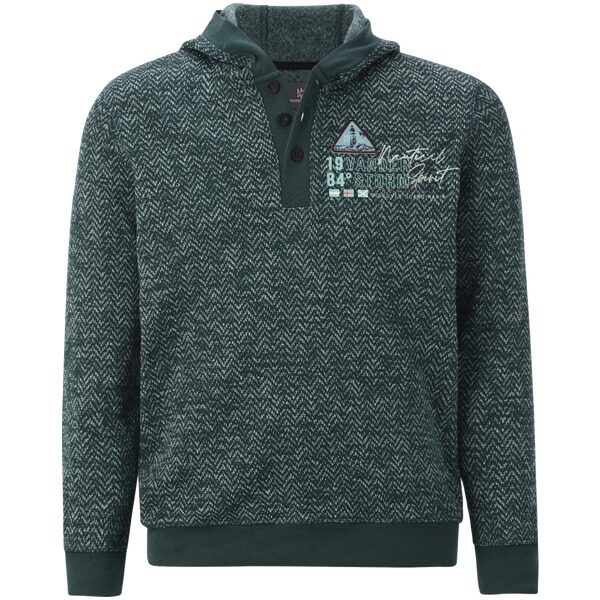 Strickfleeceshirt HARGARD petrol