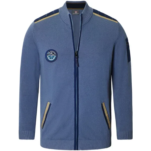 Strickjacke ARNAR blau