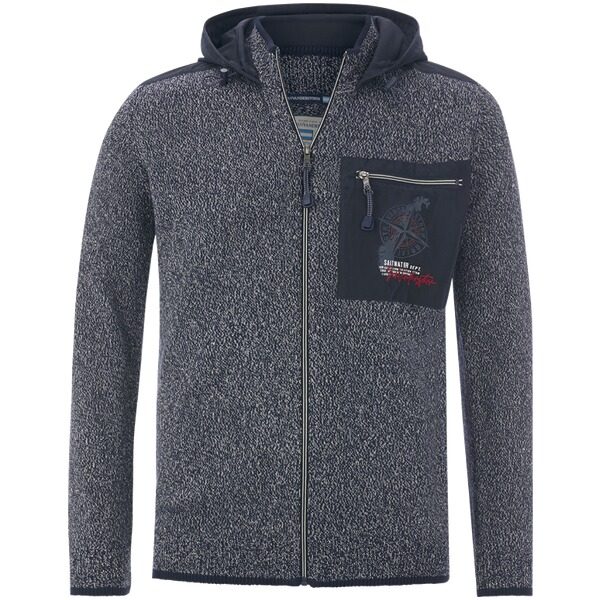 Strickjacke DJARKE dunkelblau