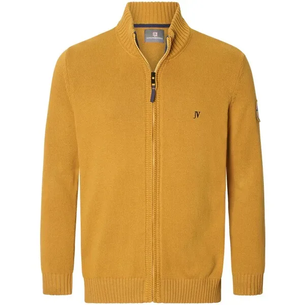 Strickjacke JOKULL dunkelgelb