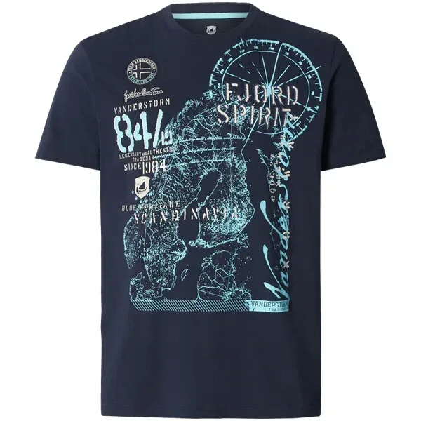 T-Shirt DOMINIK dunkelblau