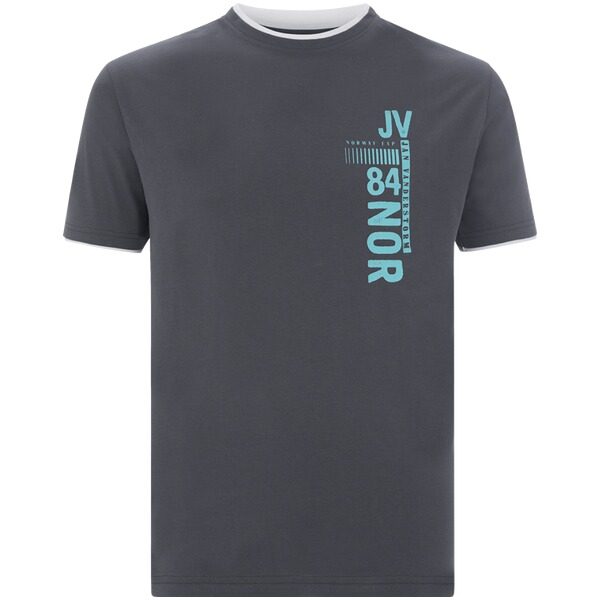 T-Shirt FLEMMING dunkelgrau