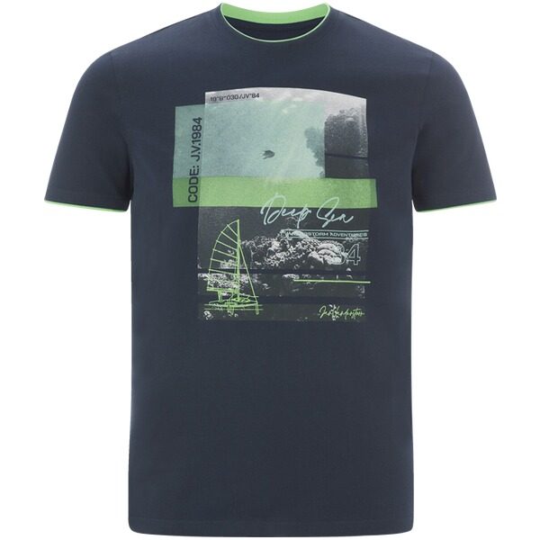 T-Shirt HAKEJAN dunkelblau