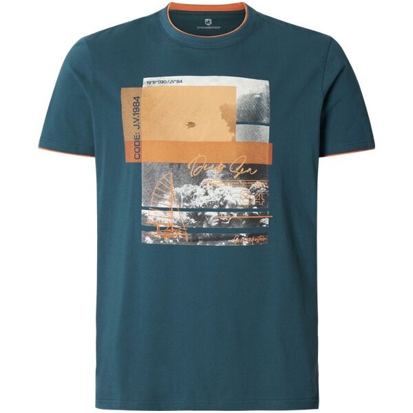 T-Shirt HAKEJAN petrol