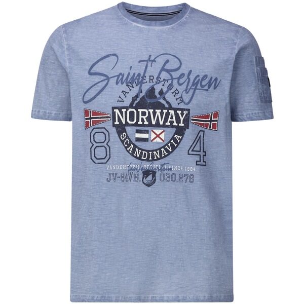 T-Shirt HELGO blau
