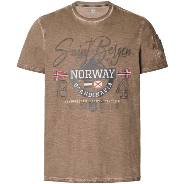 T-Shirt HELGO braun
