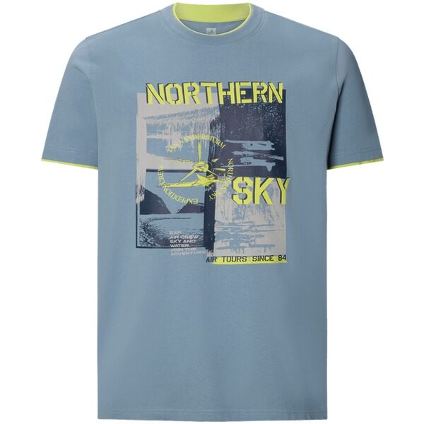 T-Shirt HENTUR blau