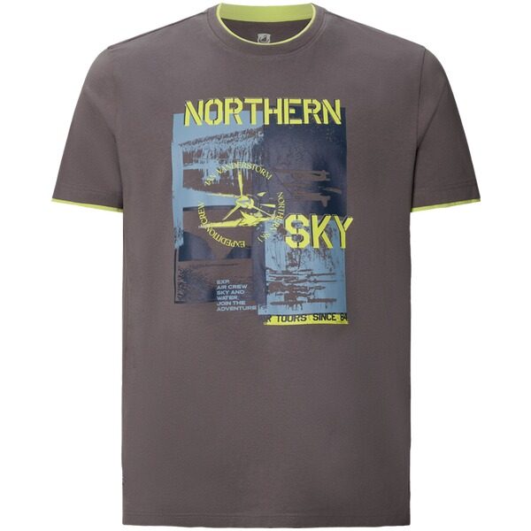 T-Shirt HENTUR grau