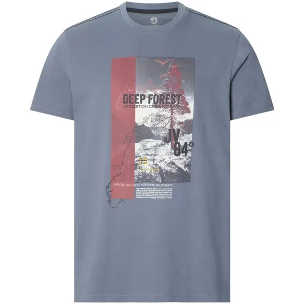 T-Shirt MELFES blau