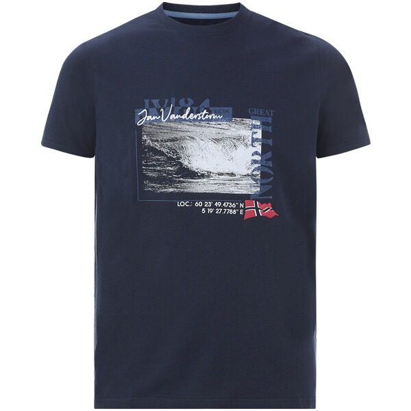 T-Shirt PITTER dunkelblau